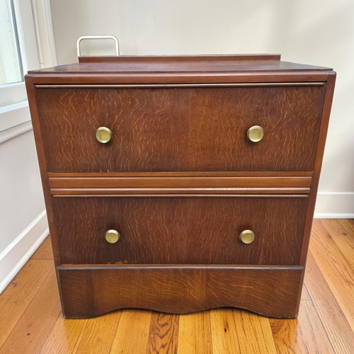 Small antique oak veneer - oak,