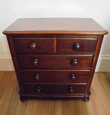 Victorian Solid Mahogany Small