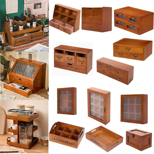 Vintage desktop small wooden - desktop,