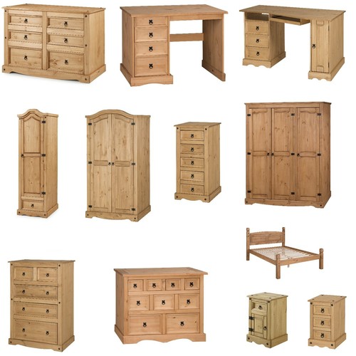 Corona solid pine - solid, bedroom