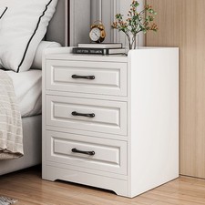 White Wood Chest of Drawer