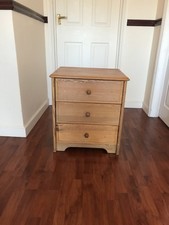 Chest of drawers used pine