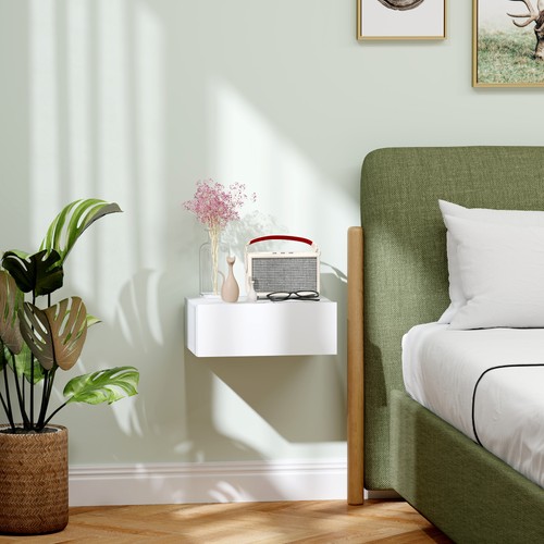 Floating bedside table - floating,