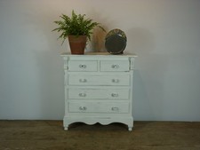 Small Painted Pine Chest Of
