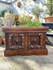 Small Solid Wood 2 Drawer